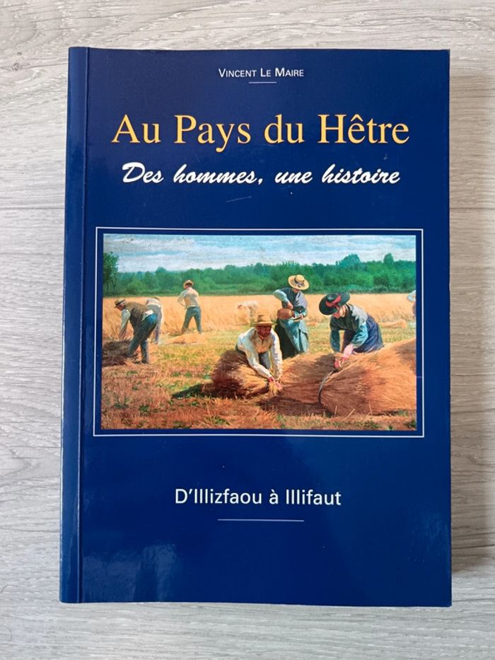 Au pays du hêtre Des hommes, une histoire - D'Illizfaou à Illifaut Vincent Le Maire