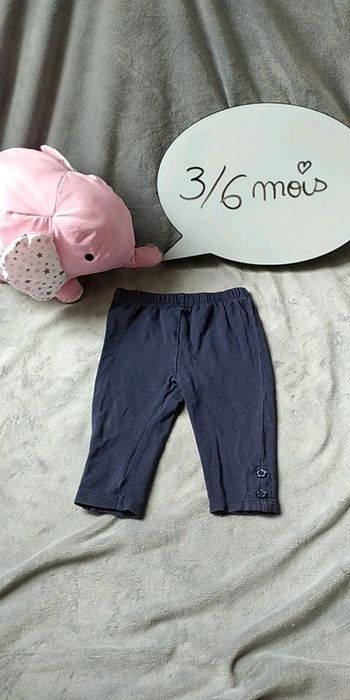 Legging bleu foncé Fille 3/6 mois Early Days Primark