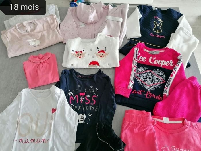 Lot fille 18 mois