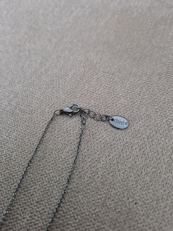 Bracelet signe infini gris foncé argenté Claire's - photo numéro 5