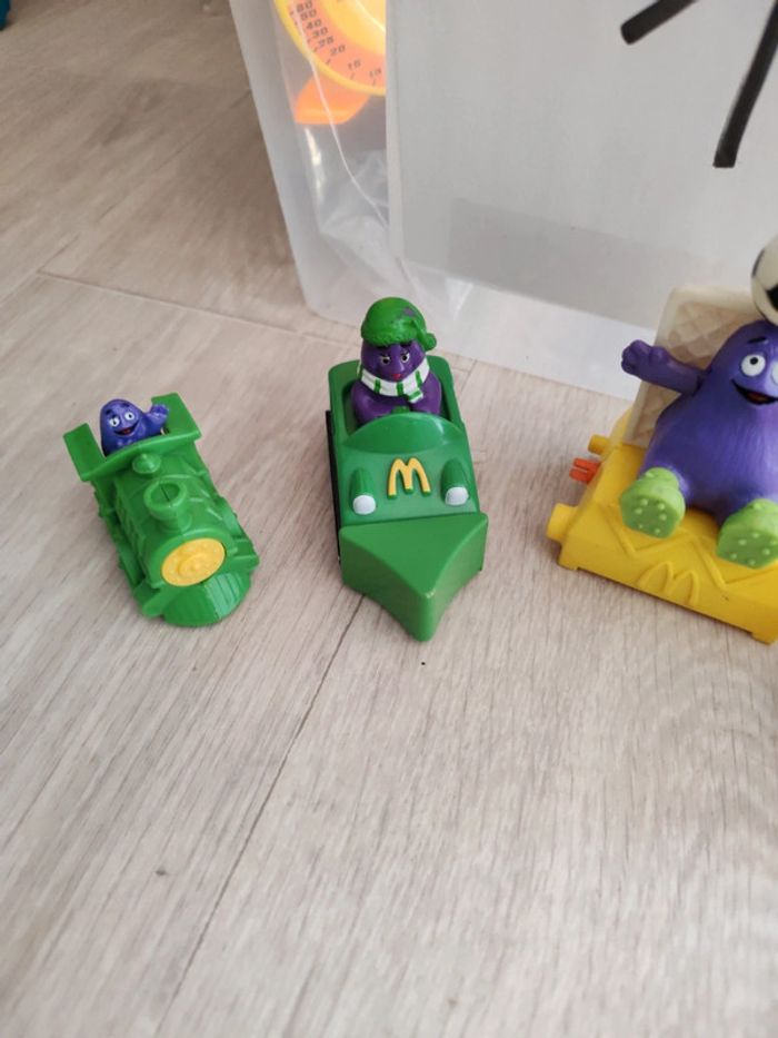 Figurine McDonald's grimace ×5. - photo numéro 3