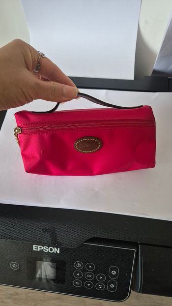 Pochette Longchamp rouge