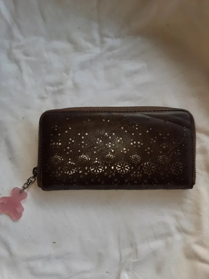 Porte monnaie pochette camaieu