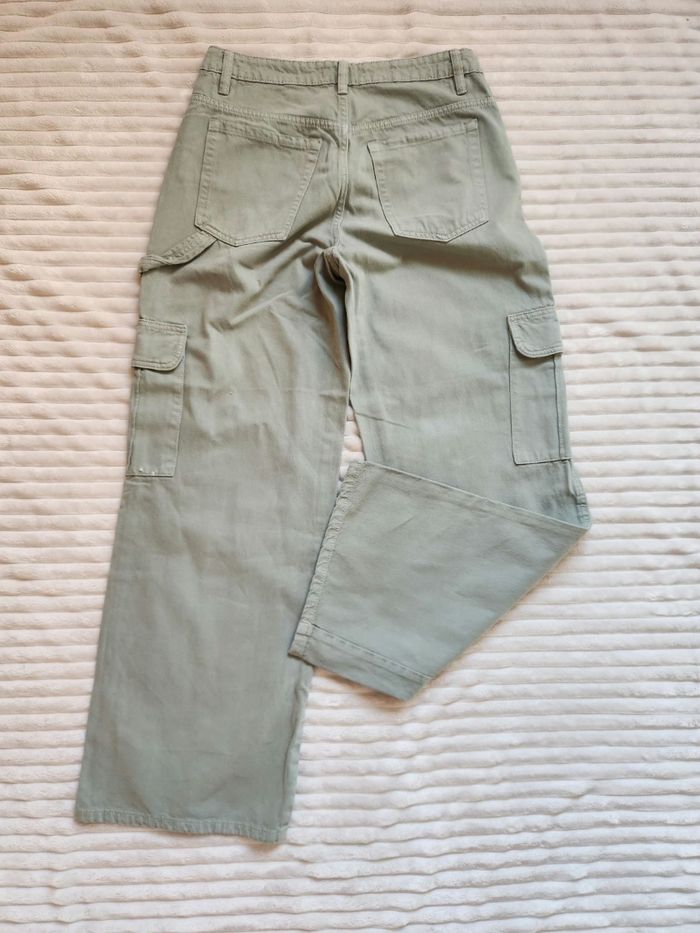Jean cargo vert kaki Pimkie – Taille 36 – Coupe large tendance - photo numéro 6