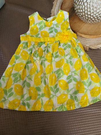 Robe citrons 2 ans