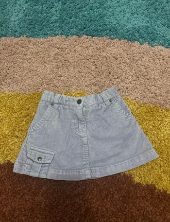 Jupe velours 3 ans