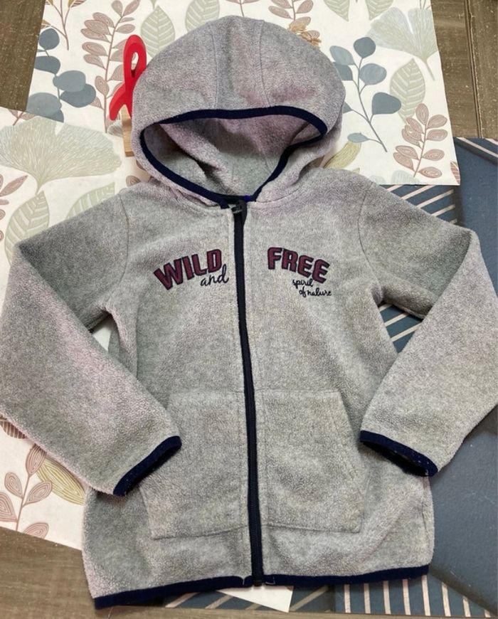 Veste polaire Lupilu - taille 4/6 ans - photo numéro 5