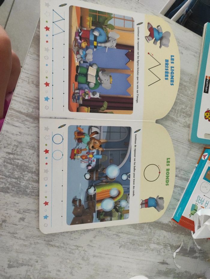 Livre graphisme Babar. Les aventures de badou - photo numéro 2