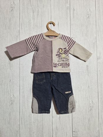 Ensemble garcon 2 pièces kitiwatt taille 6 mois