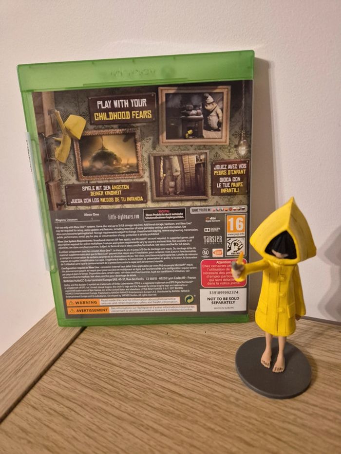 Little Nightmares X box one + figurine Six + poster - photo numéro 2
