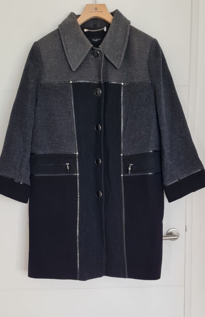 Manteau en laine et cachemire Un jour ailleurs