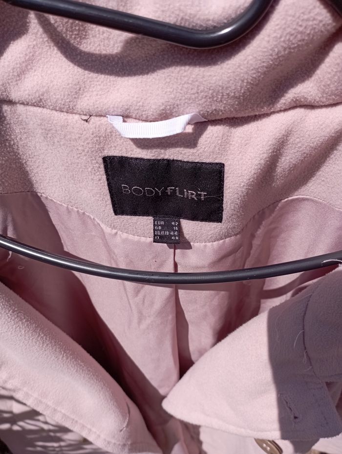 Manteau vieux rose taille 44 - photo numéro 3