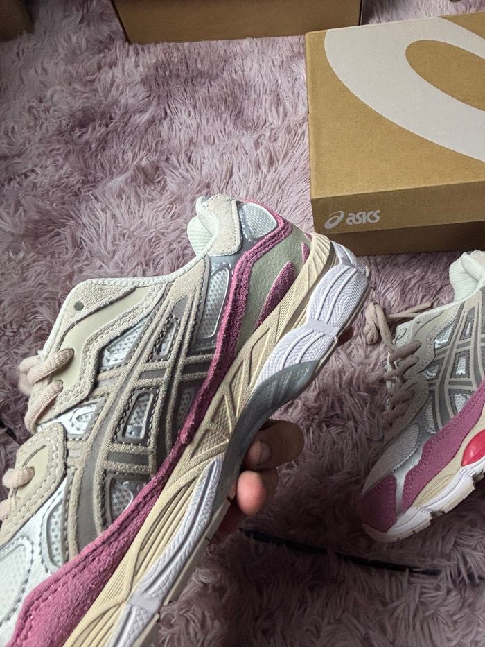 Asics gel NYC Pink cream minéral beige rose neuve taille 42 - photo numéro 5