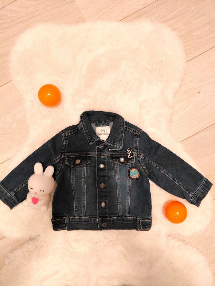 Veste jean fille 12 mois