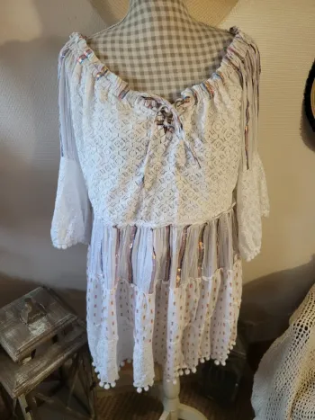 Blouse longue