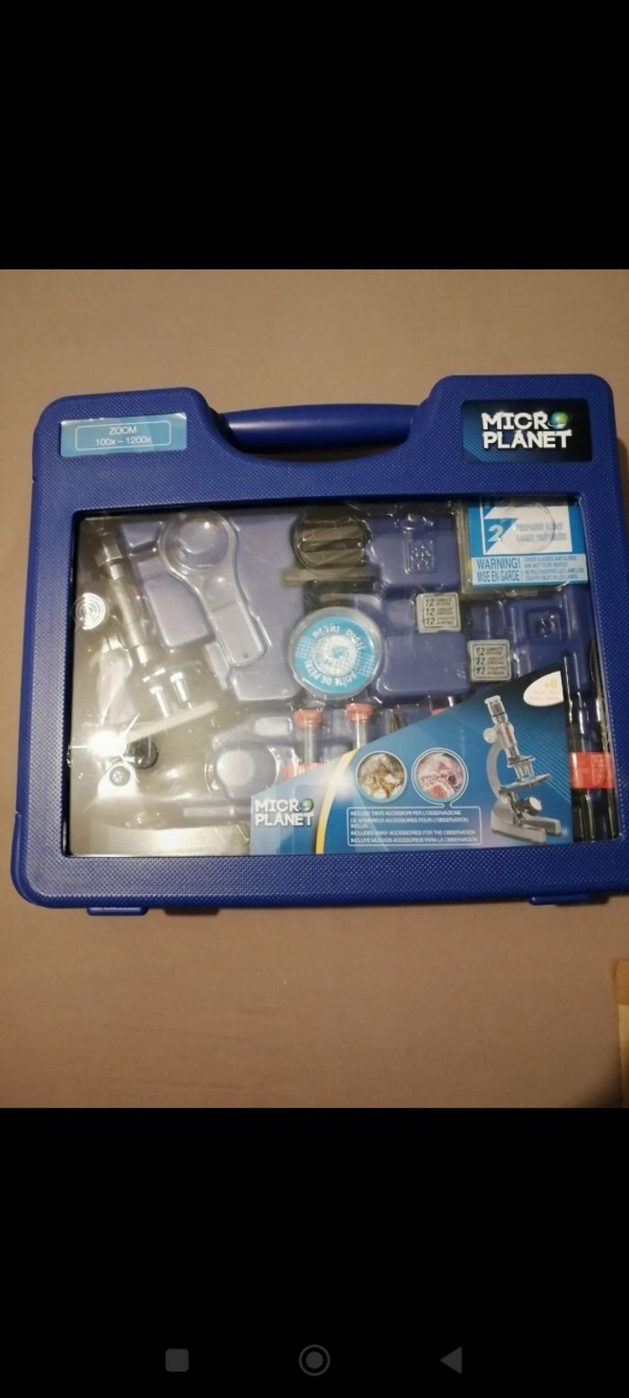 Microscope + accessoires