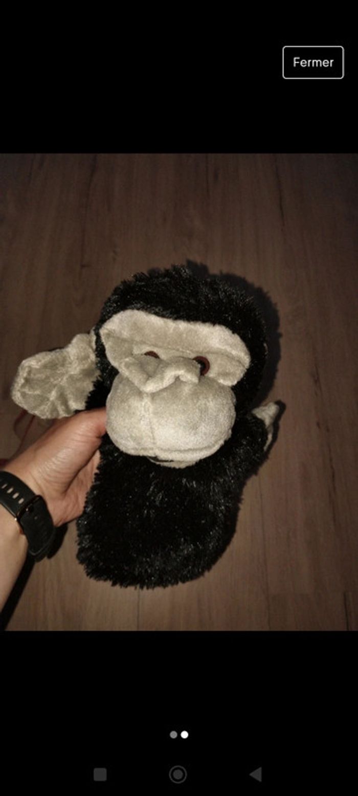 Marionnette gorille peluche singe marks and spencer - photo numéro 2