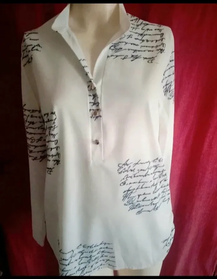 Blouse imprimé taille 42 - photo numéro 2