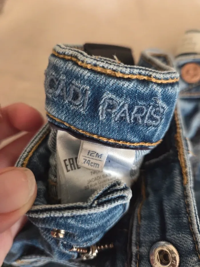 Lot jean Zara/ Jacadi 12 mois - photo numéro 4