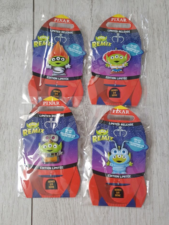 Alien Remix - Pin's + Présentoir - Disney NEUFS - photo numéro 3