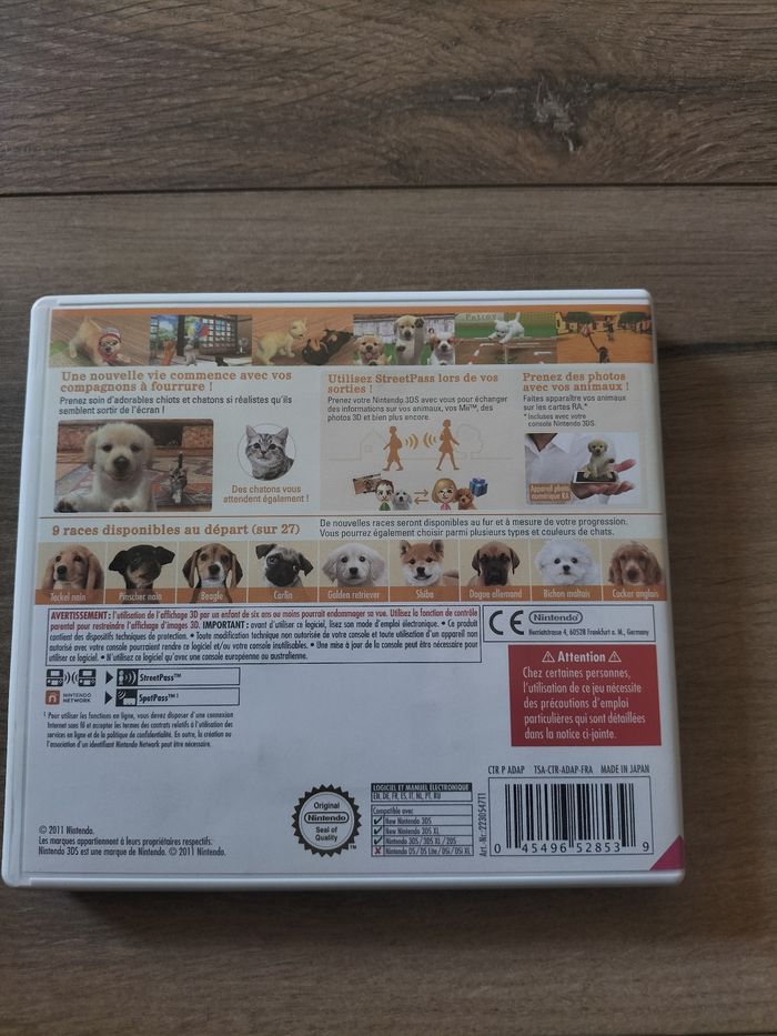 Nintendogs + Cats : Golden retriever & ses nouveaux amis 3ds - photo numéro 2