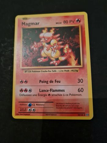 Carte pokémon Magmar 20/108