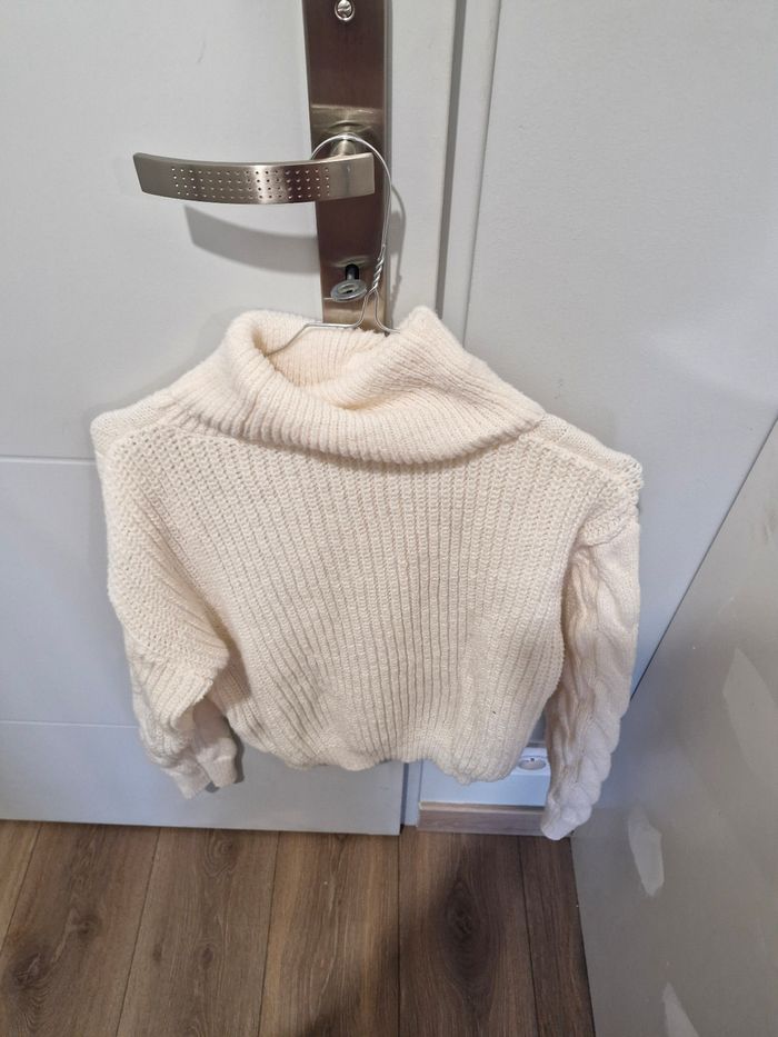 Pull blanc - photo numéro 2