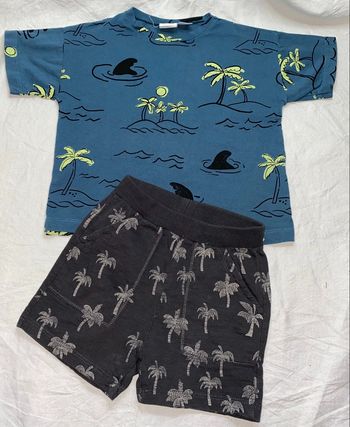 ensemble short / tshirt Zara 4 ans