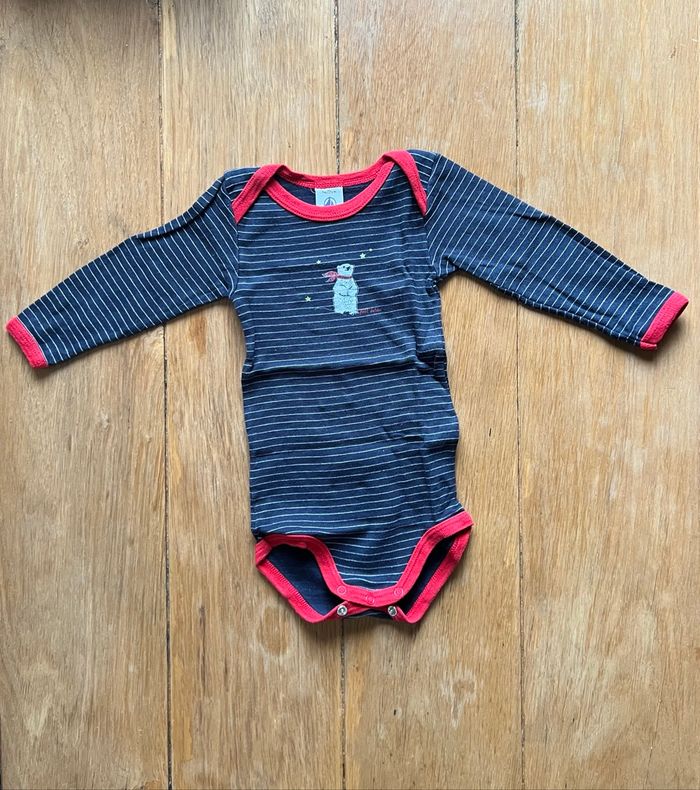 Body ML Petit Bateau 9 mois - photo numéro 2