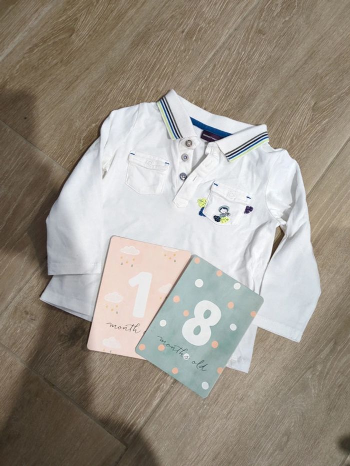 Tee-shirt manches longues 18mois sergent major