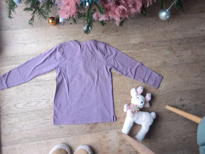 Polo violet Cyrillus 10 ans - photo numéro 3