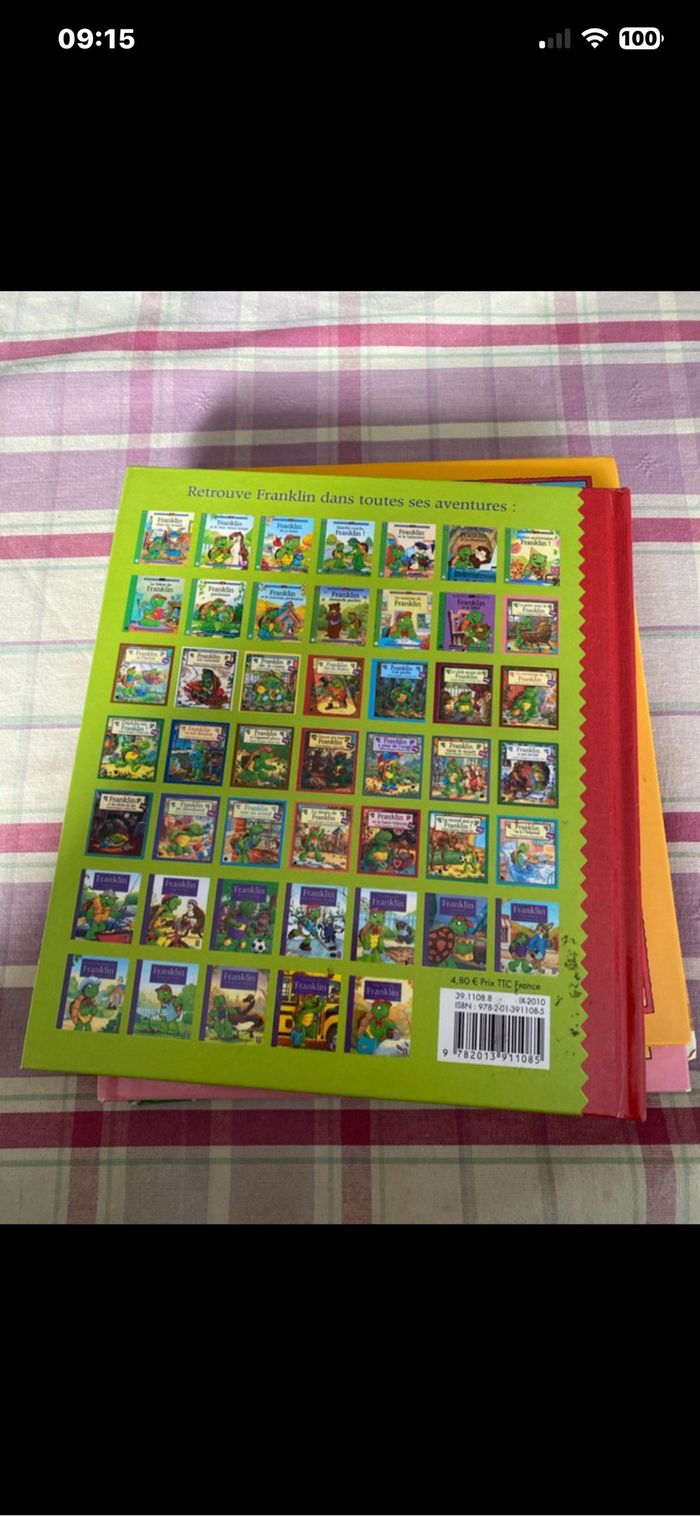 Lot de livre enfant Franklin - photo numéro 3