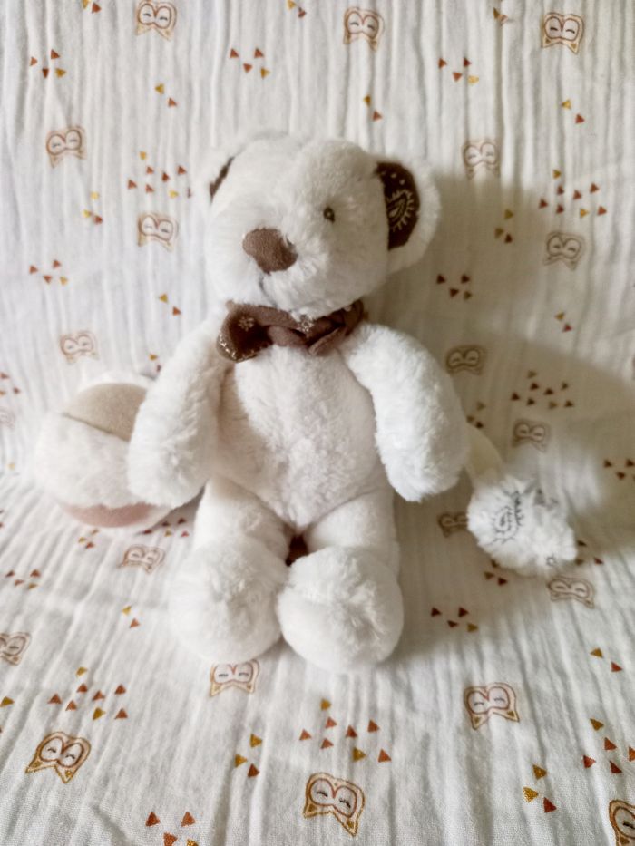 Doudou peluche ours Simba Toys Kiabi Nicotoy