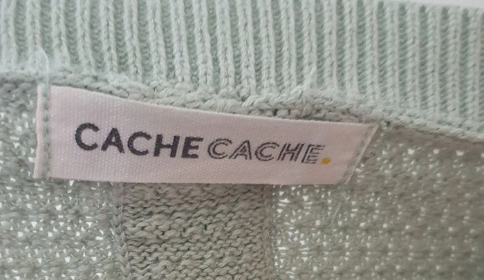 💜 Pull taille 40 L Cache Cache #emyfleury_40femme - photo numéro 3