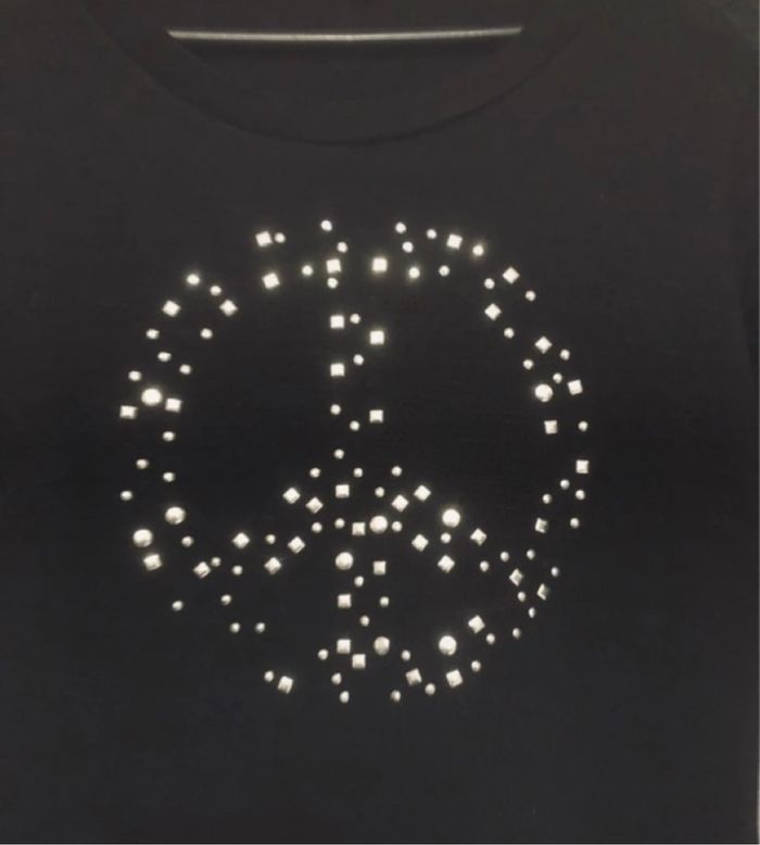 Pull »Zoé&Co »noir et pastilles argentées - photo numéro 2