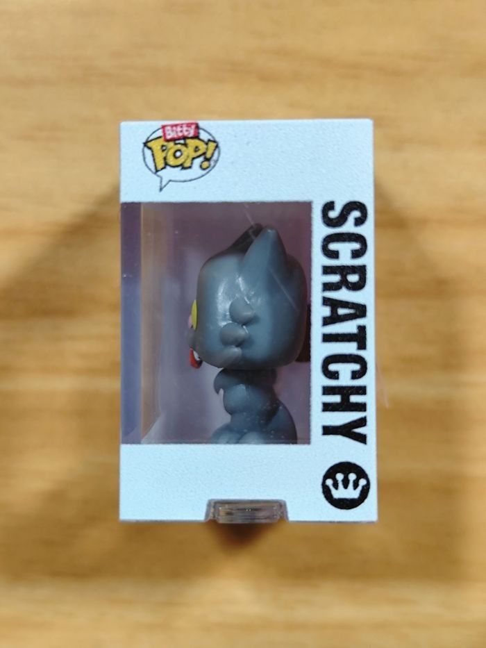 Lot De 4 Bitty Pop! Les Simpson - Lisa, Krusty, Itchy & Scratchy - photo numéro 9