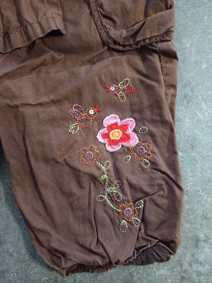 Pantalon large marron 6 mois - photo numéro 2
