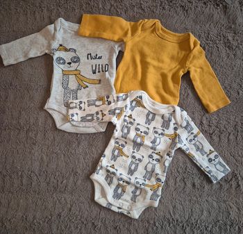 Lot de 3 bodies manches longues