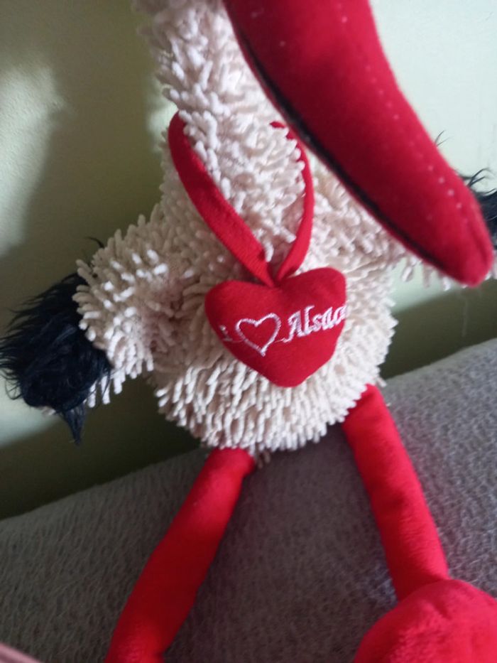 Peluche cigogne Alsace - photo numéro 3