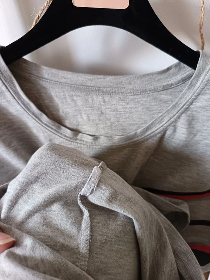 T-shirt gris Cerruti - photo numéro 4