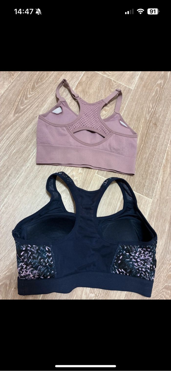 Lot de 2 brassières femme - photo numéro 2