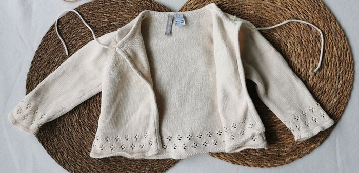 Gilet 👣 fermeture cordon, beige/crème , tout compte fait, 18 mois - photo numéro 3