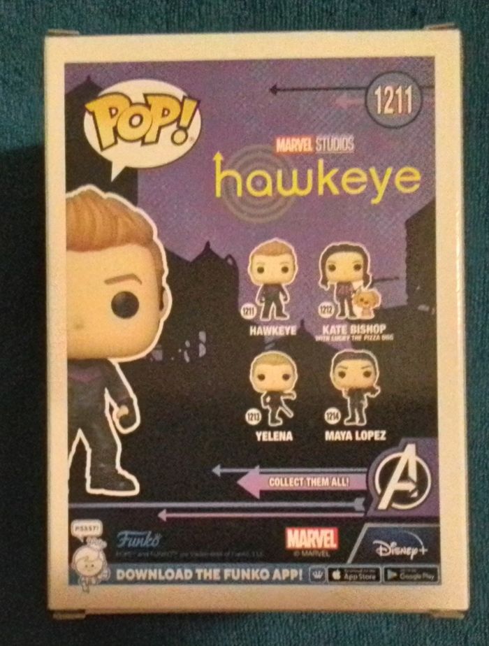 Figurine funko pop hawkeye numéro 1211 - photo numéro 2