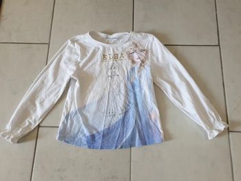 Tee-shirt manches longues 6 ans fille