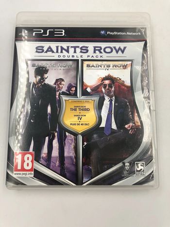 Jeu Ps3 Double Pack Saints Row The Third/ Saints Row IV