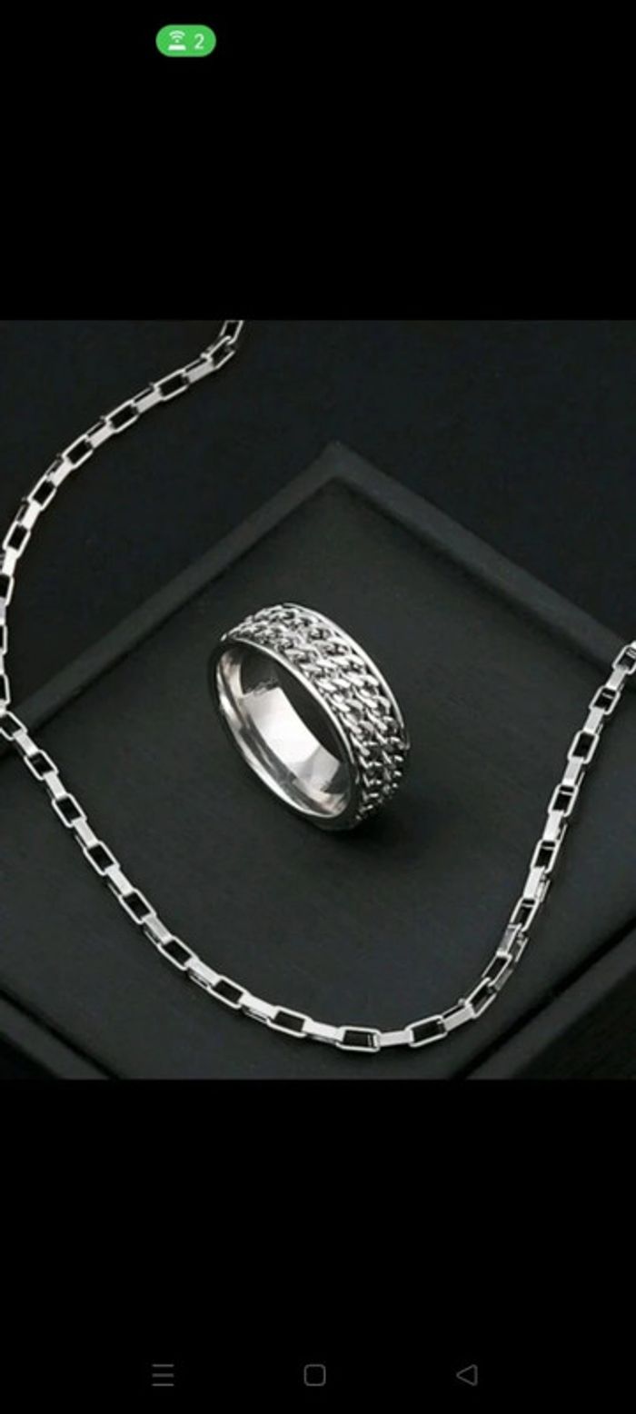 💯 promo 💯 Parure Homme Élégance Luxe - photo numéro 3