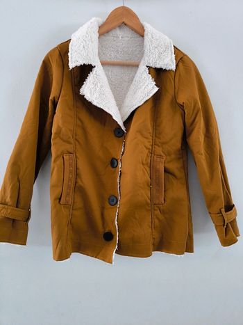 Veste marron avec intérieur teddy  Taille S  Neuve sans étiquette