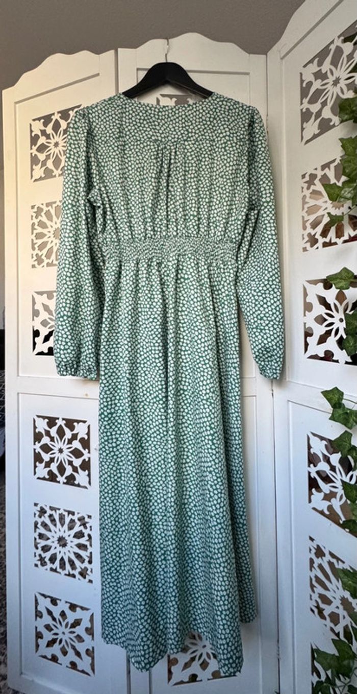 Robe fleurie Vintage Authentique Taille L - photo numéro 9