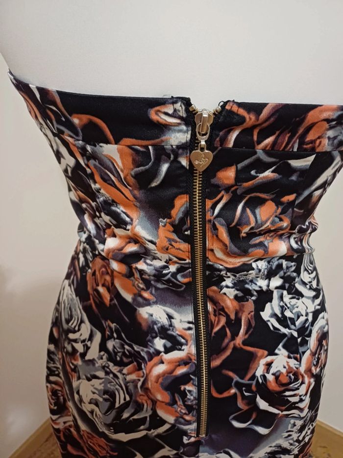 Robe courte bustier à motifs Lipsy taille S 36 - photo numéro 6