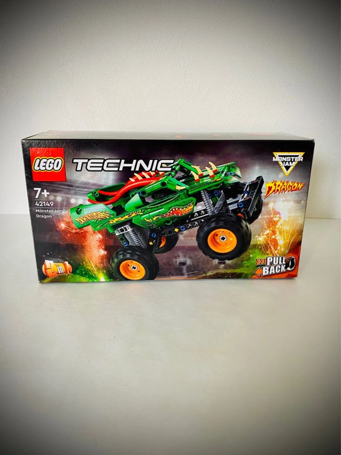 LEGO Technic 42149 - Monster Jam Dragon - Complet avec boîte et Notice - Set 2 en 1 a Retrofriction - photo numéro 9
